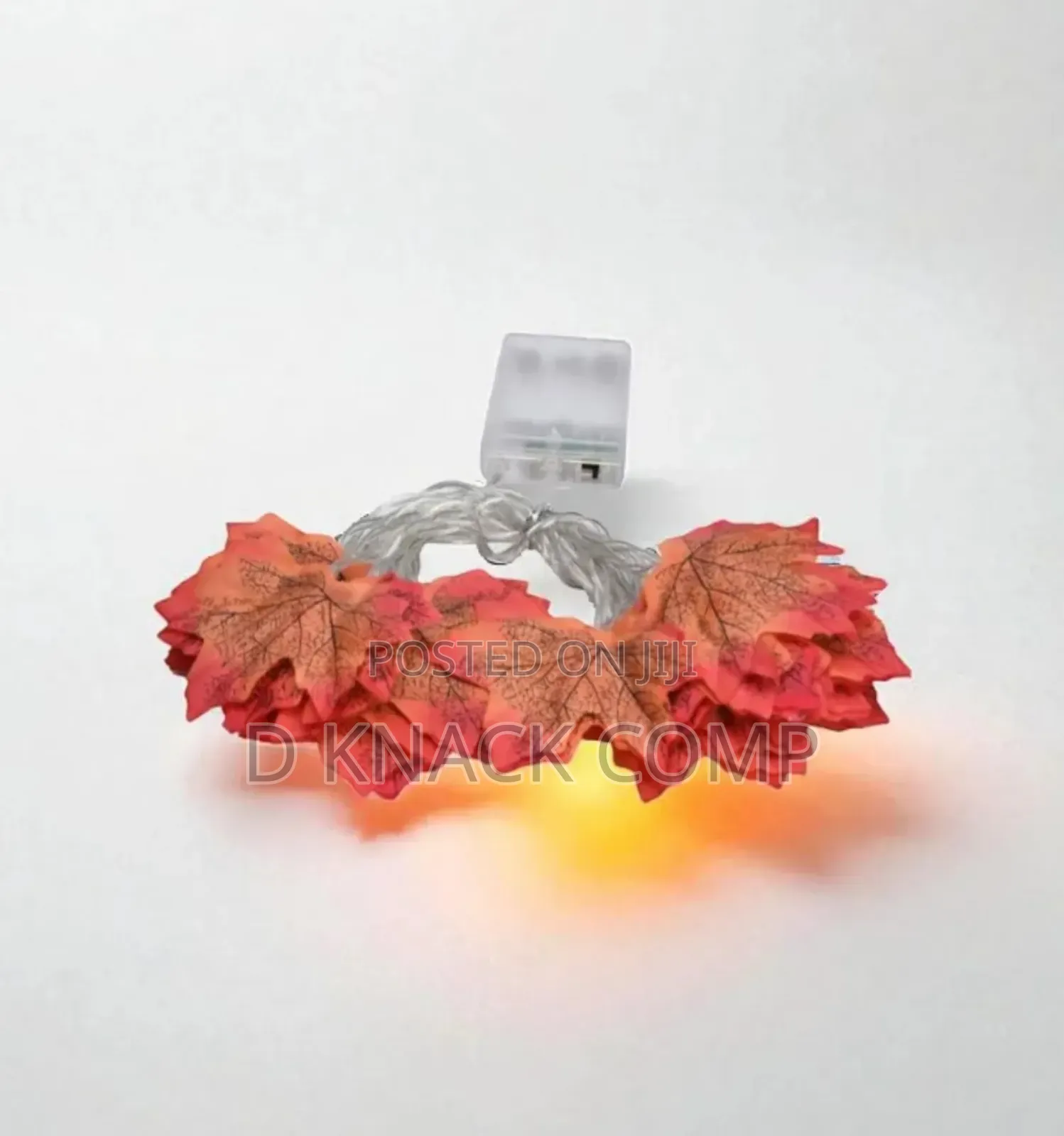 Maple Leaves String Lights Led Fall Lighted Garland Thanksg