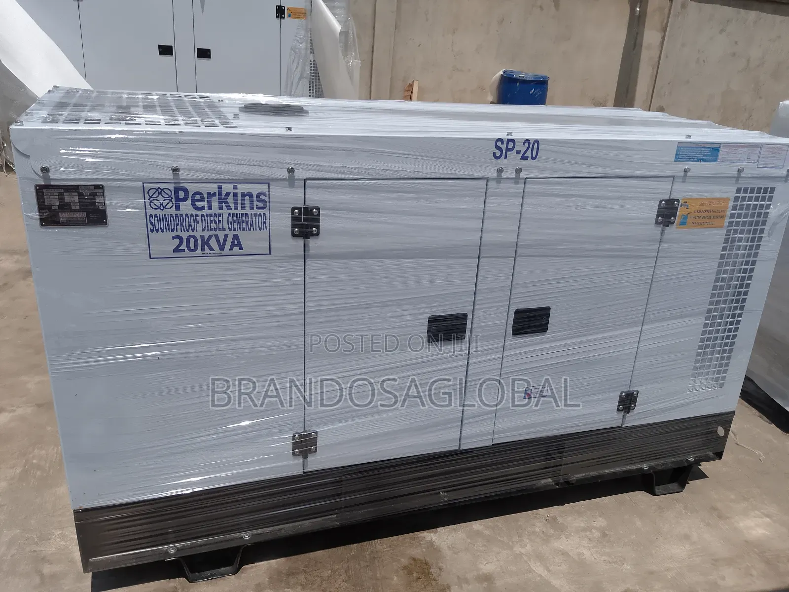 Ultra Quiet Soundproof Perkins 20kva Diesel Generator