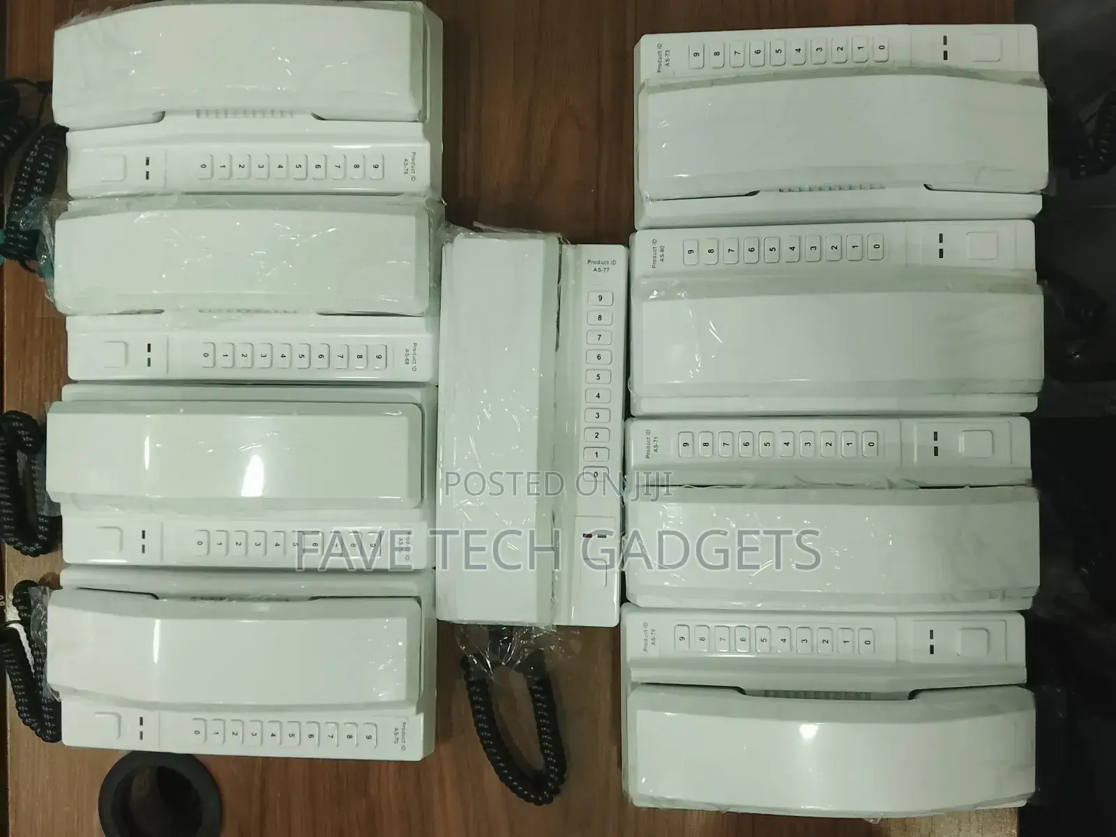 Wireless Intercom Telephone System Non Display 9pcs
