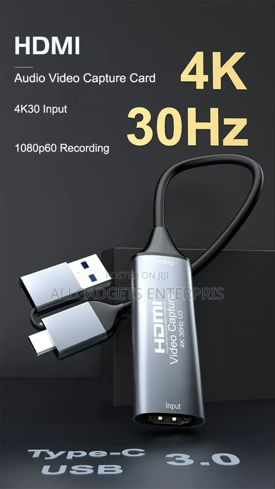 Hdmi Video Capture With Type C