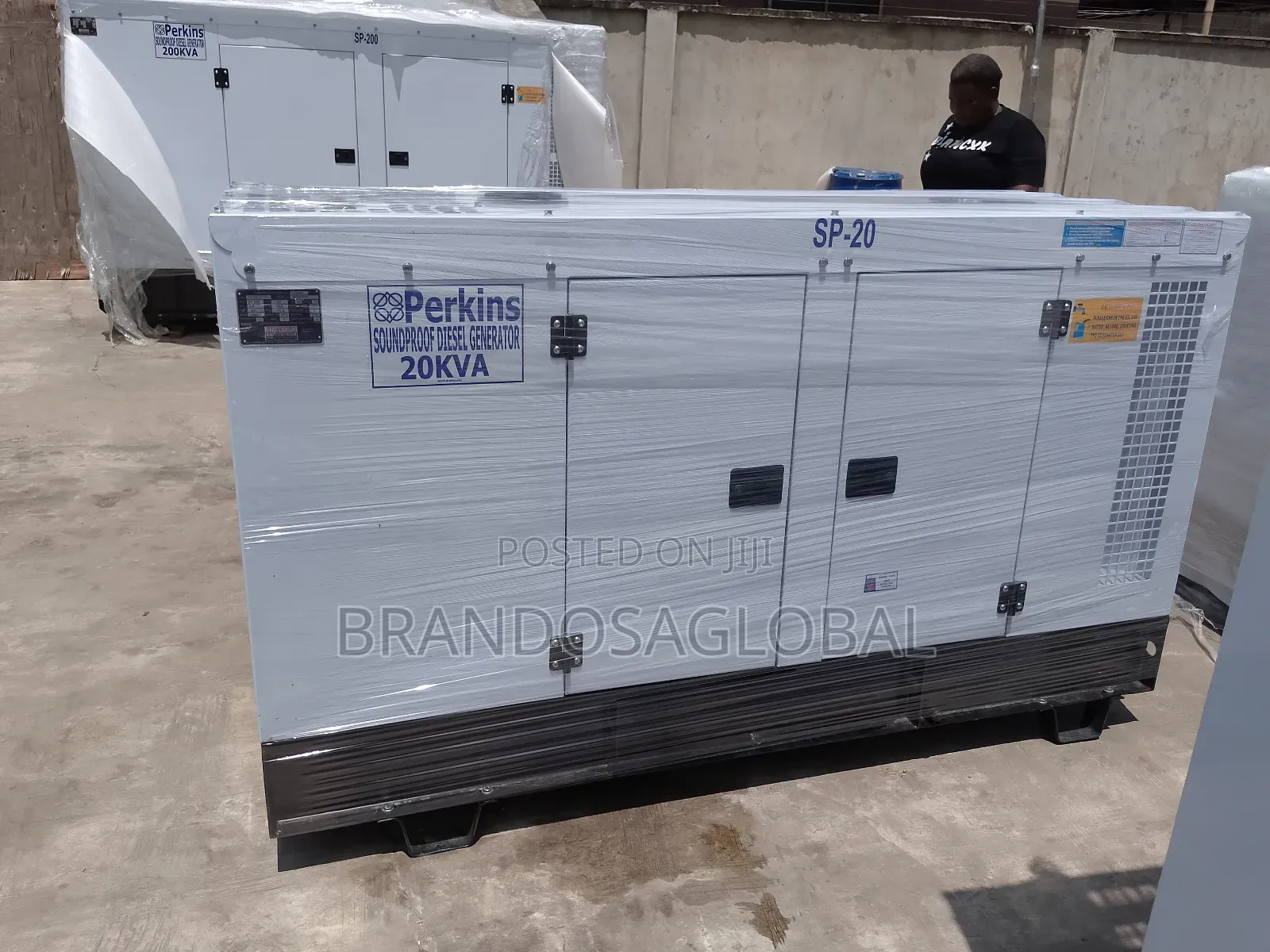 Perkins 20kva Silent Diesel Generator : Smart Sensor Sp-20
