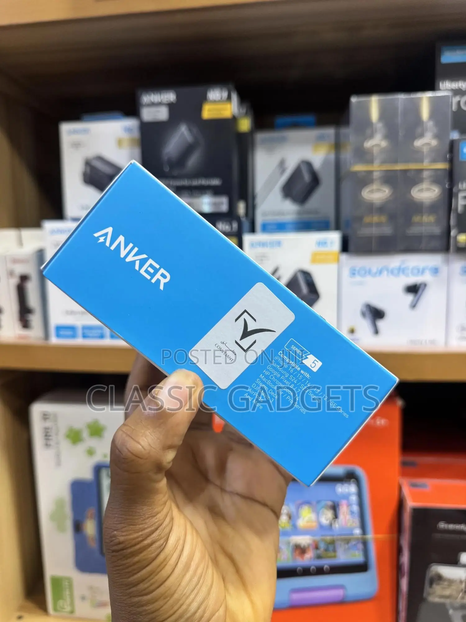 Anker Laptop Charger (140w, 4-port, Pd 3.1) With Usb-c Cable