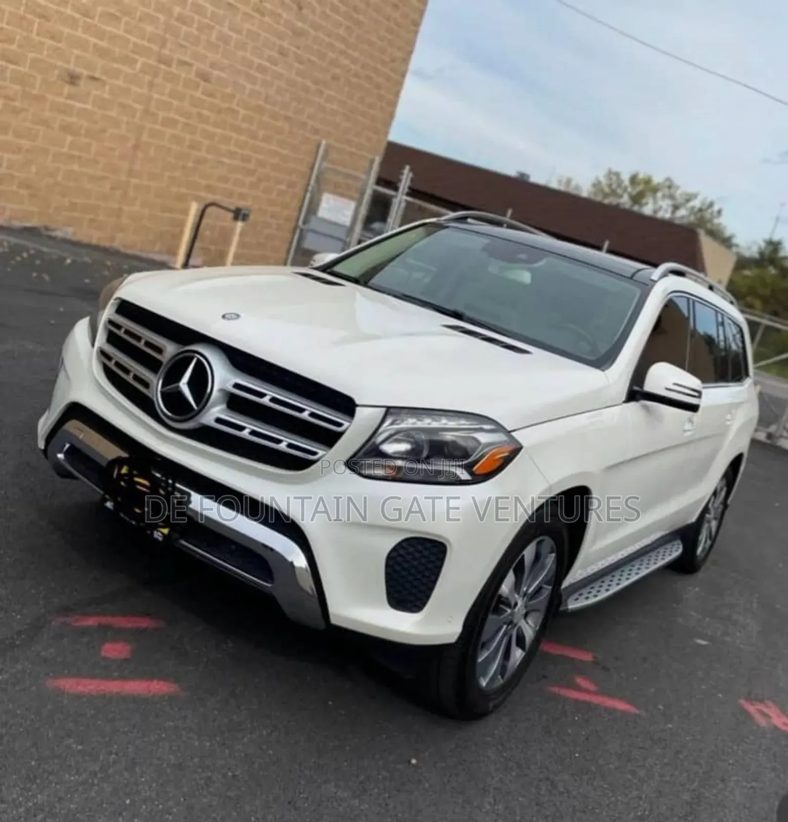 Mercedes-Benz GLS-Class GLS450 4Matic 2017 White