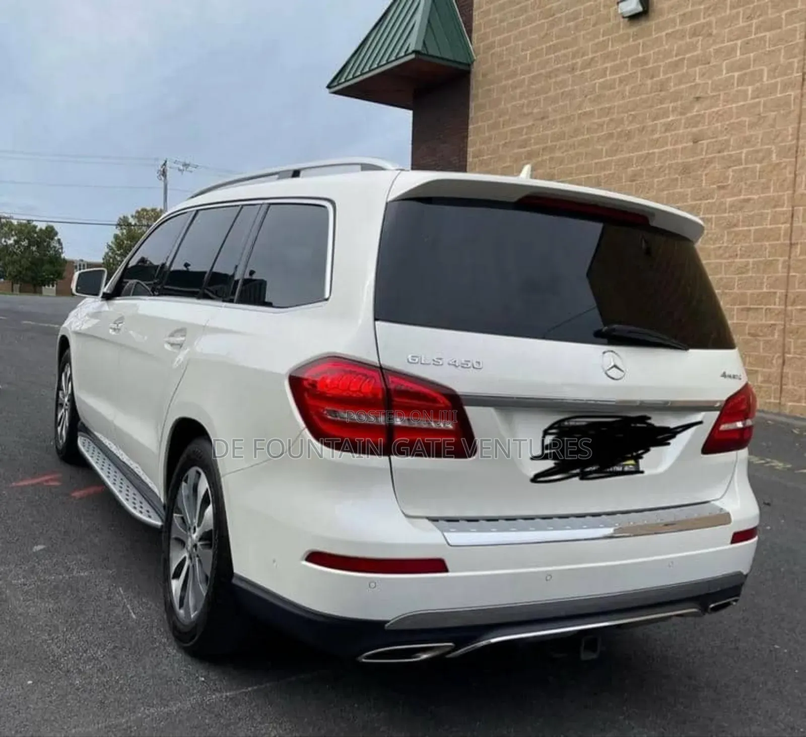 Mercedes-Benz GLS-Class GLS450 4Matic 2017 White