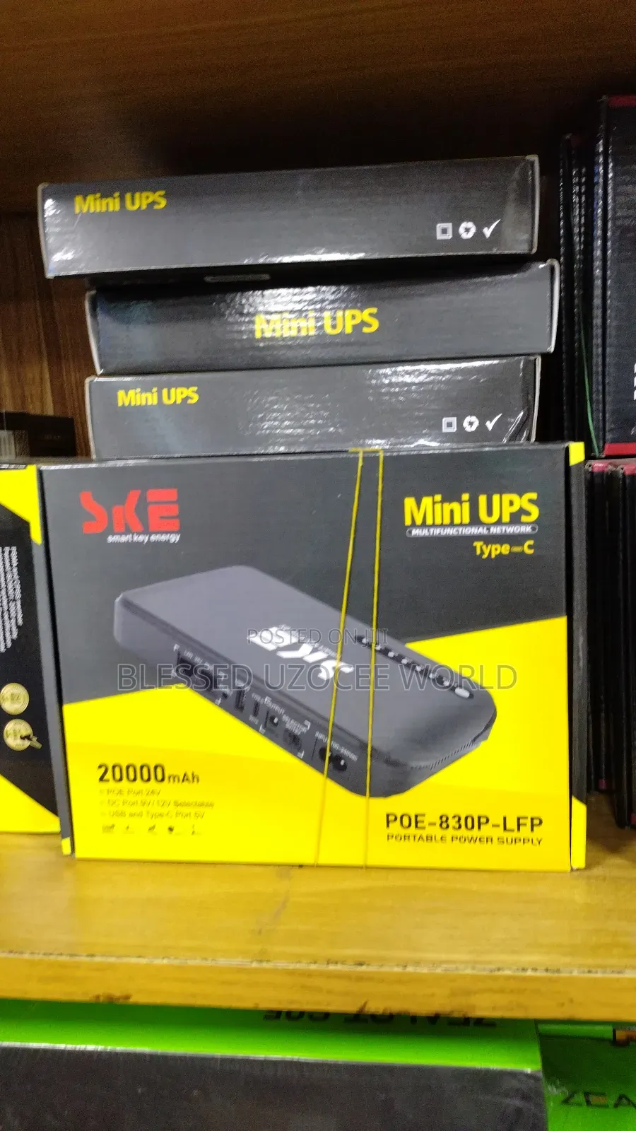 Ske Mini Ups 20,000mah Multifunctiona Router Portable Powerbank Supply