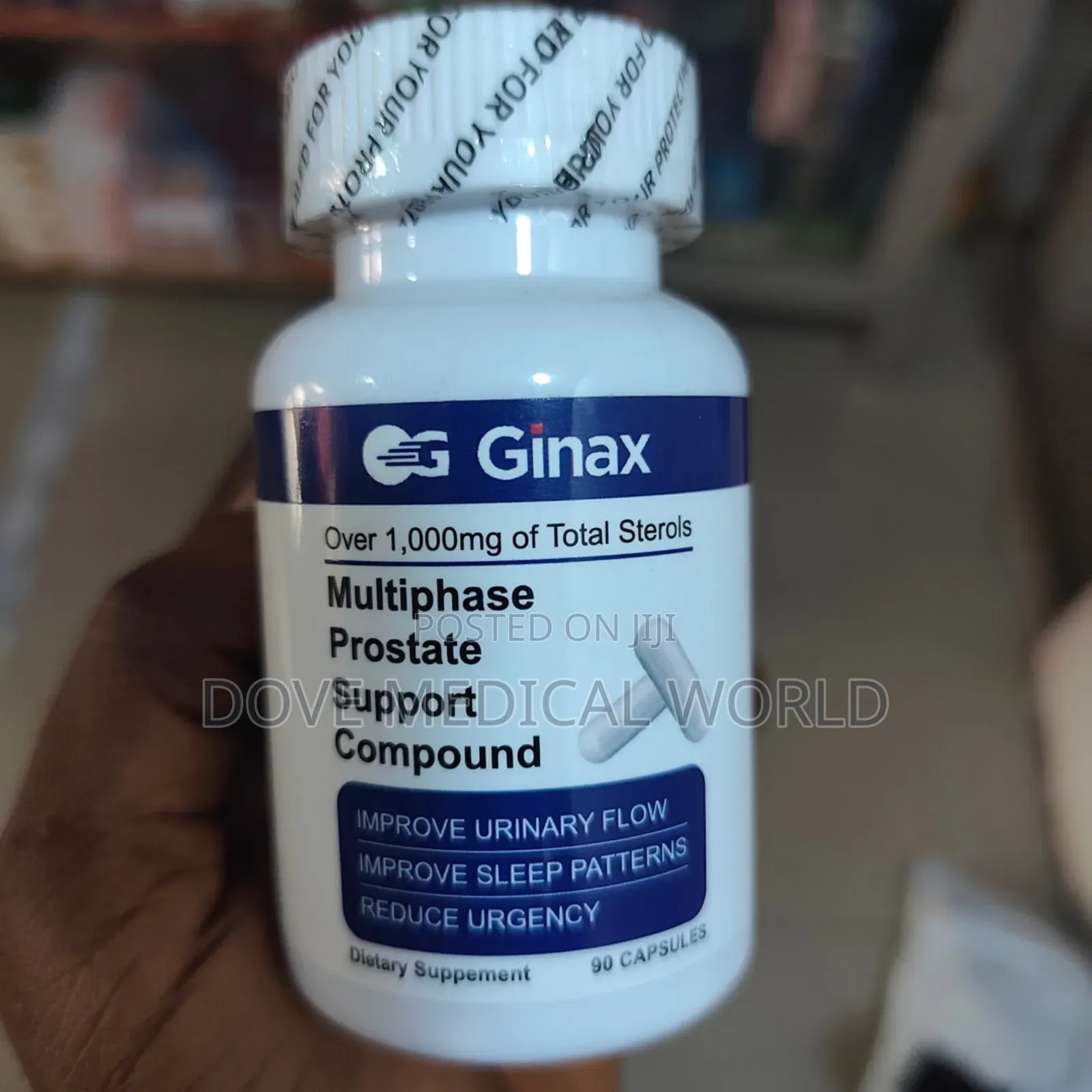 Multiphase Prostate Support Capsules (90 Capsules, 1050mg Sterol Blend