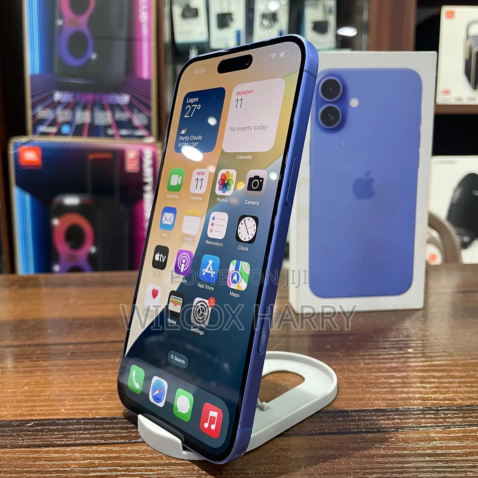 iPhone 16 Plus 256gb • Uk Used With Open Box • Ultra Marine Blue