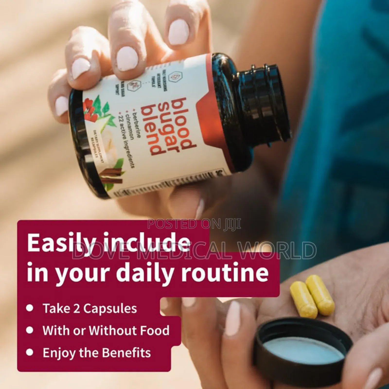 Blood Sugar Blend Capsule With Berberine