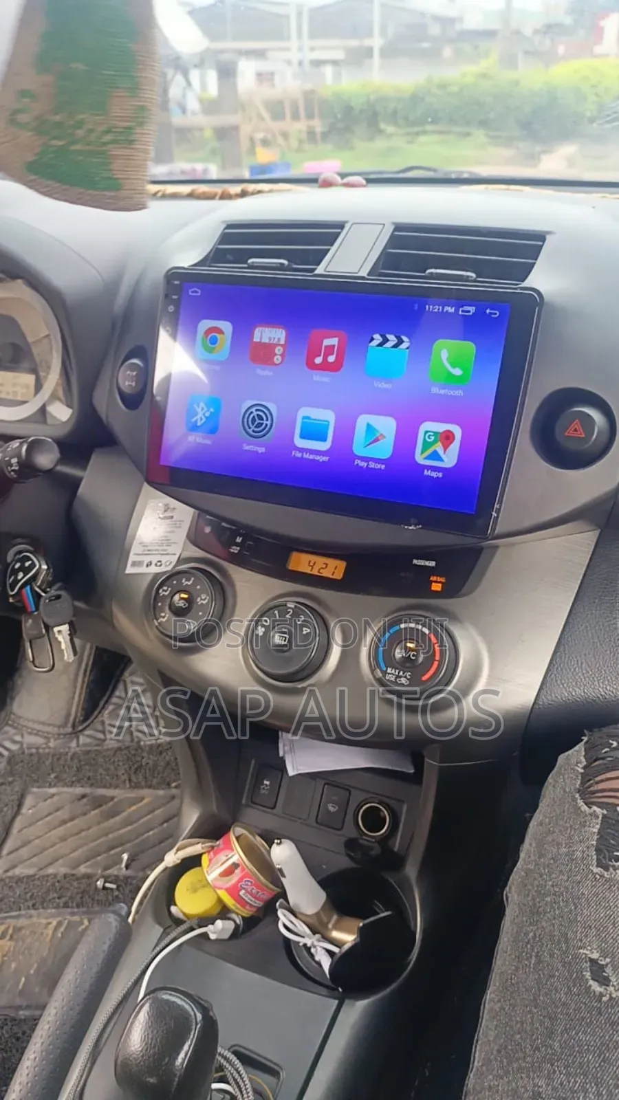 Android Screen for Toyota Rav4 2008 - 2012