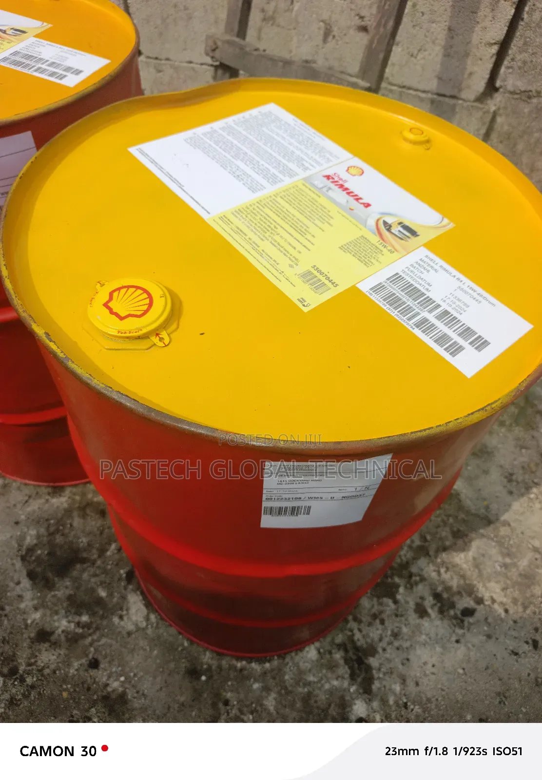 Shell Rimula R4 L 15w- 40 (209l Drum)