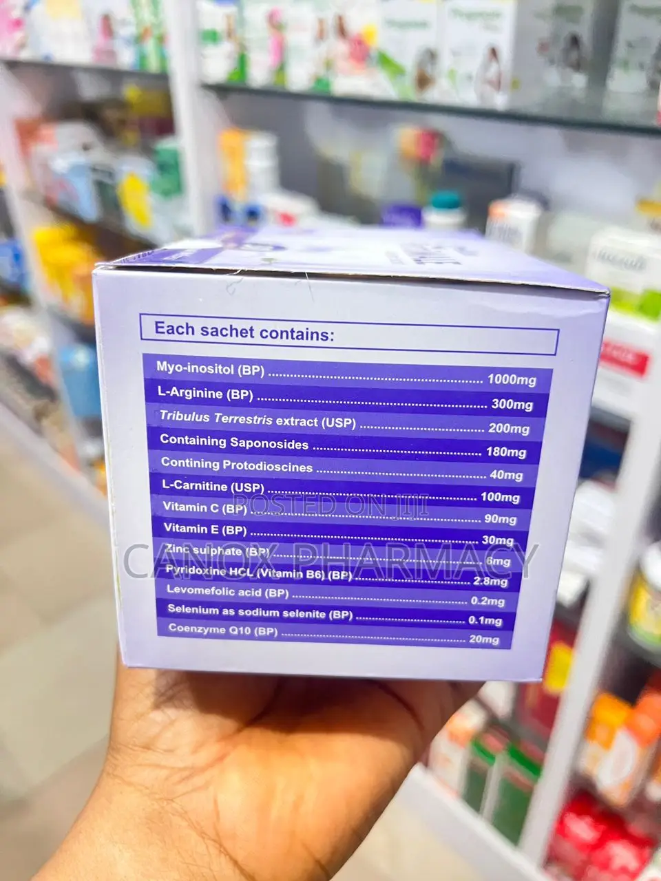 Provaline Fertimale Advance - 30 Satchets