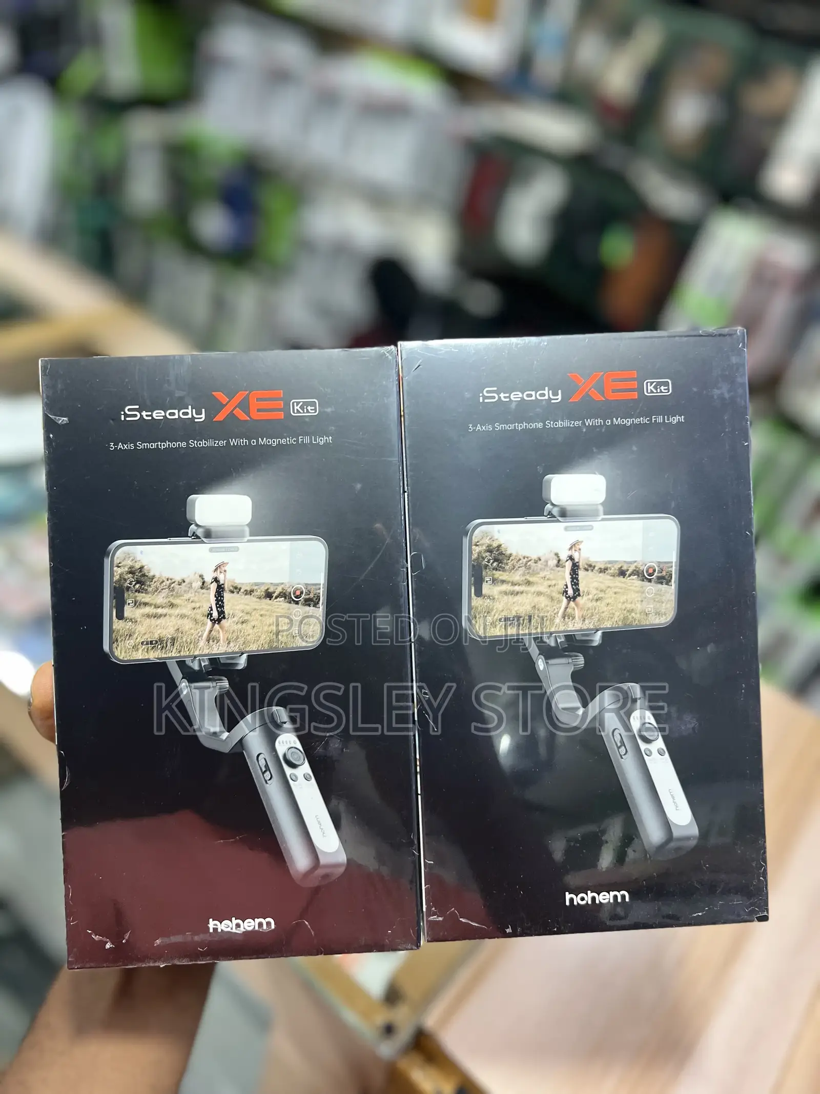 Hohem Isteady Xe Kit Gimbal Stabilizer for Smartphone, 3-Axis Gimbal