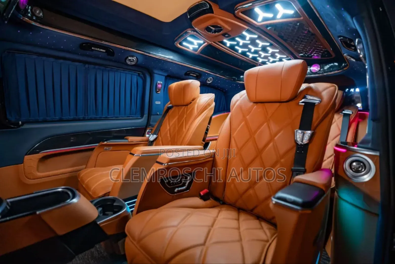 High Quality Certified Vip Interior Upgrades on Mercedes Benz Vito Bus