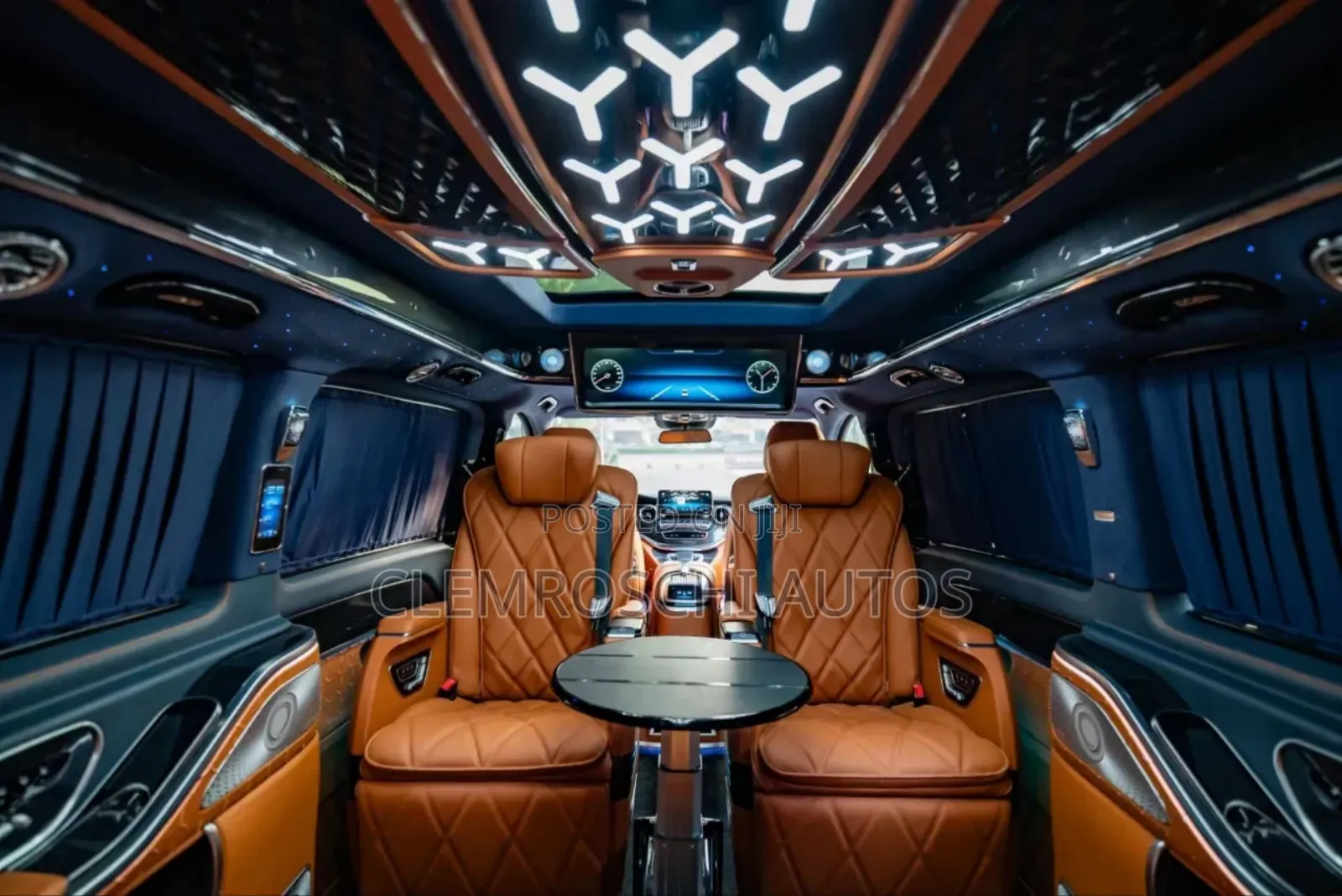 High Quality Certified Vip Interior Upgrades on Mercedes Benz Vito Bus