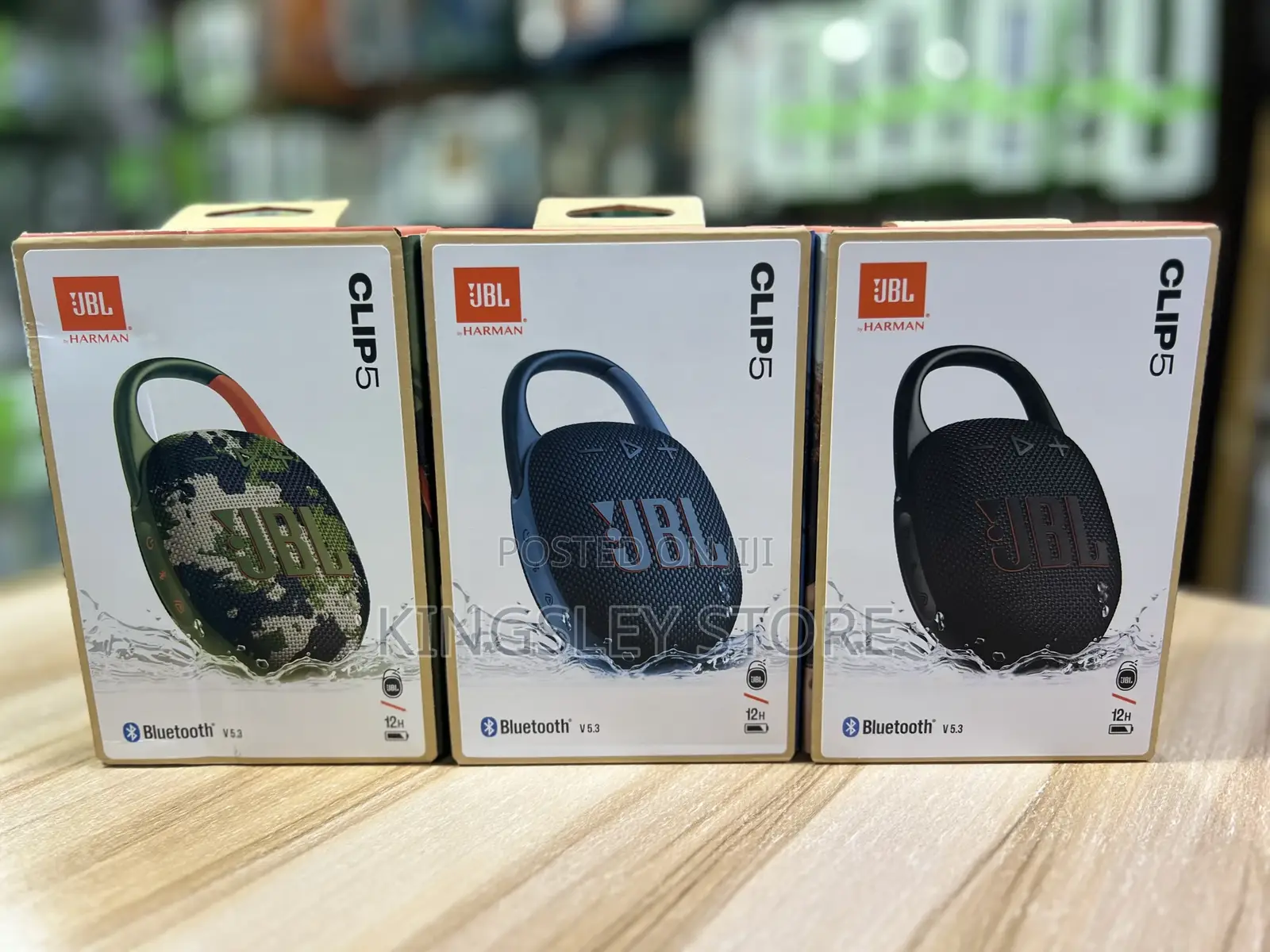 JBL Clip 5 - Ultra-Portable, Waterproof Dustproof Bluetooth Speaker