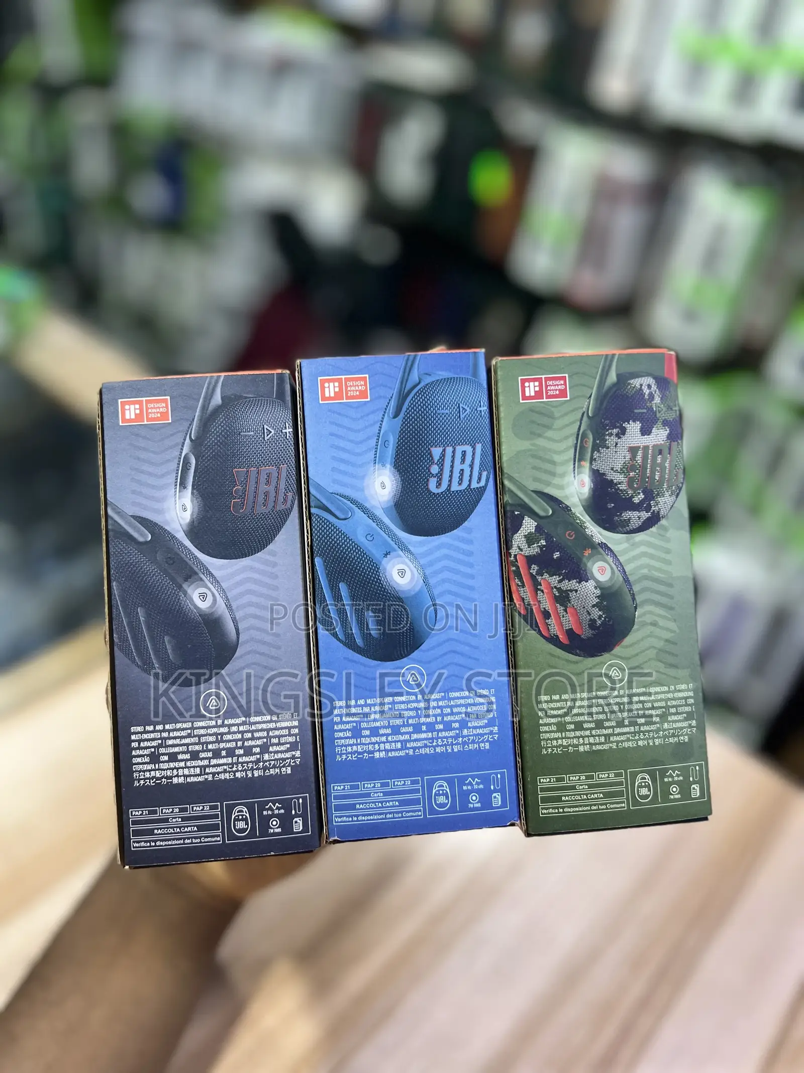 JBL Clip 5 - Ultra-Portable, Waterproof Dustproof Bluetooth Speaker