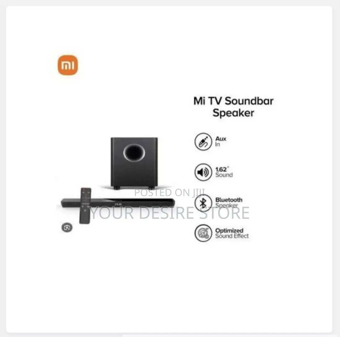 Mi+ Powerful Bluetooth Soundbar With Subwoofer Wireless