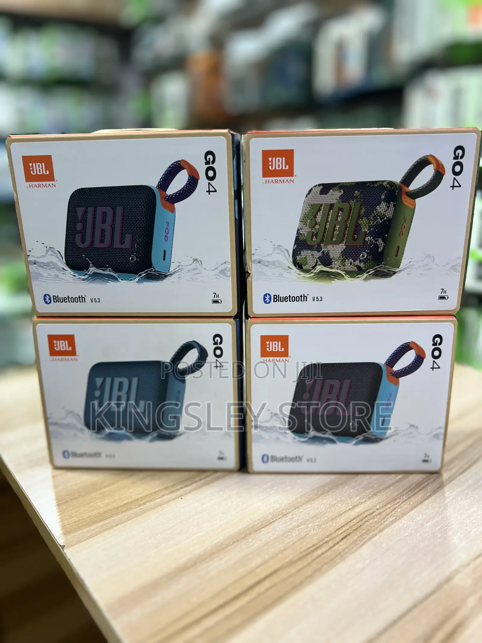 JBL Go 4 Portable Bluetooth Speaker
