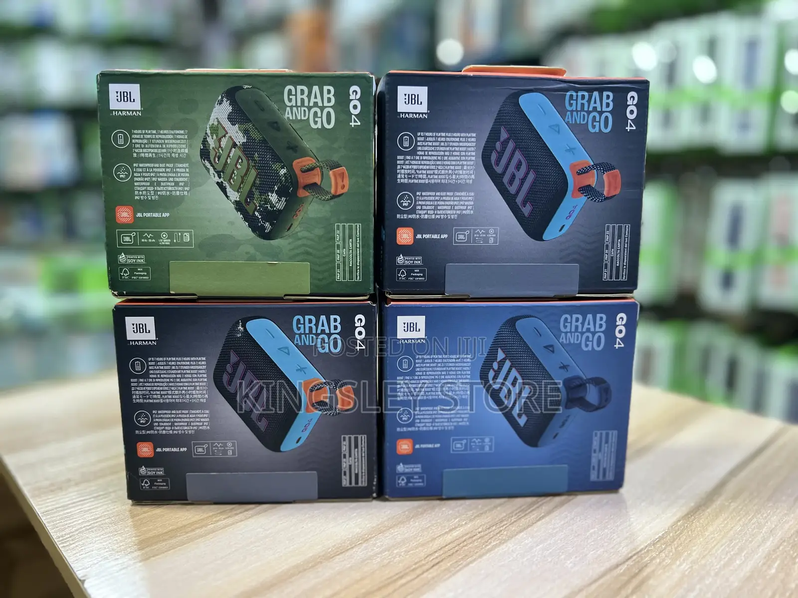 JBL Go 4 Portable Bluetooth Speaker