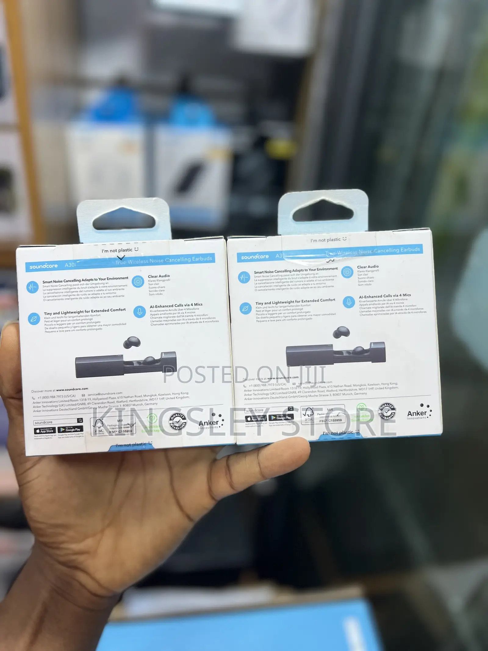 Soundcore A30i by Anker, Noise Cancelling Wireless Earbuds, Bluetooth
