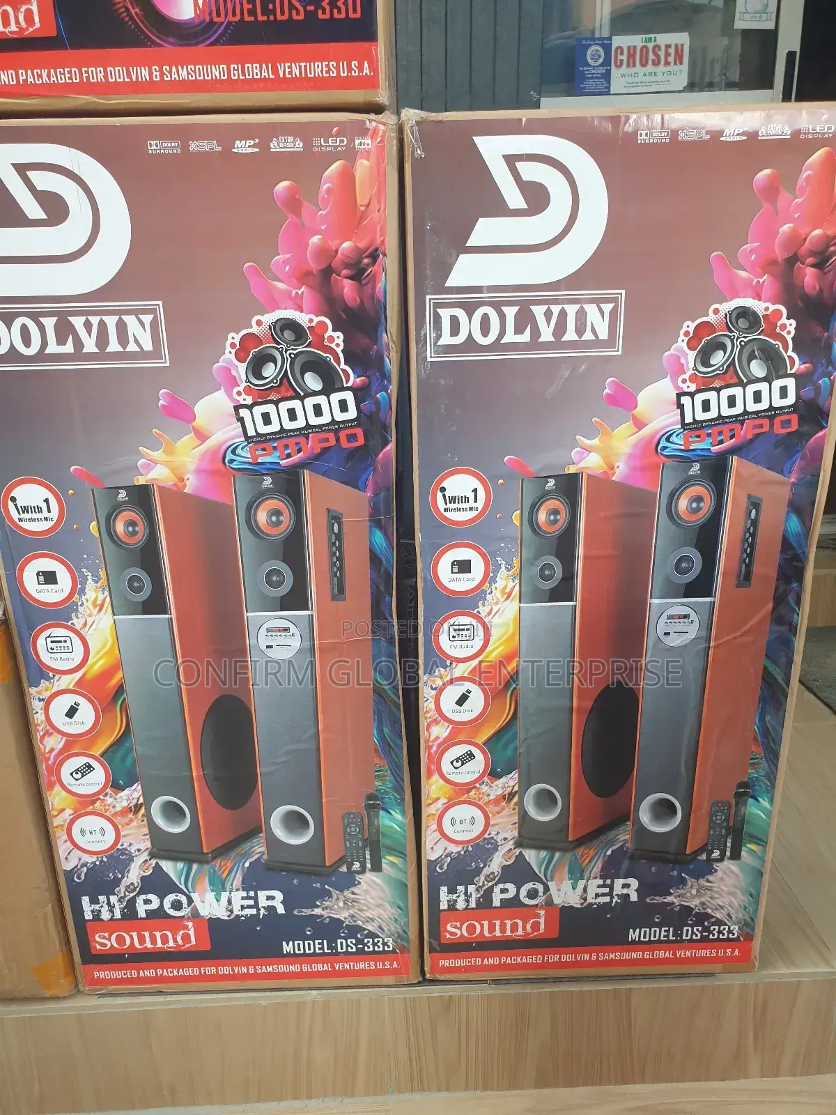 New Dolvin 2.0 Ch Bluetooth Tower Home Theatre System Model Ds-333