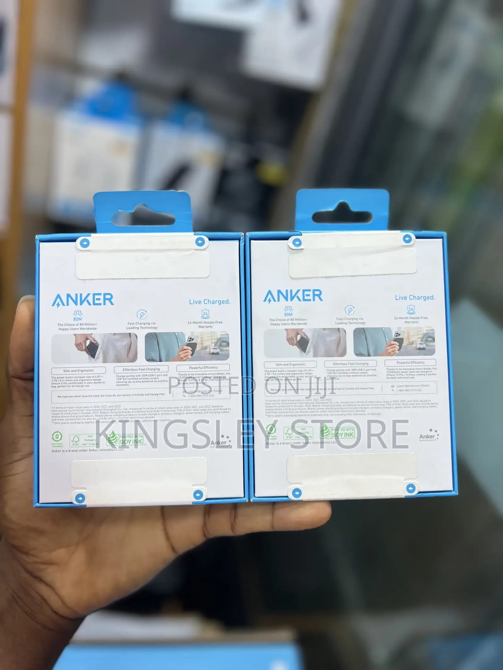 Anker Maggo Power Bank, Ultra-Slim 10,000mah Magnetic Portable 15w