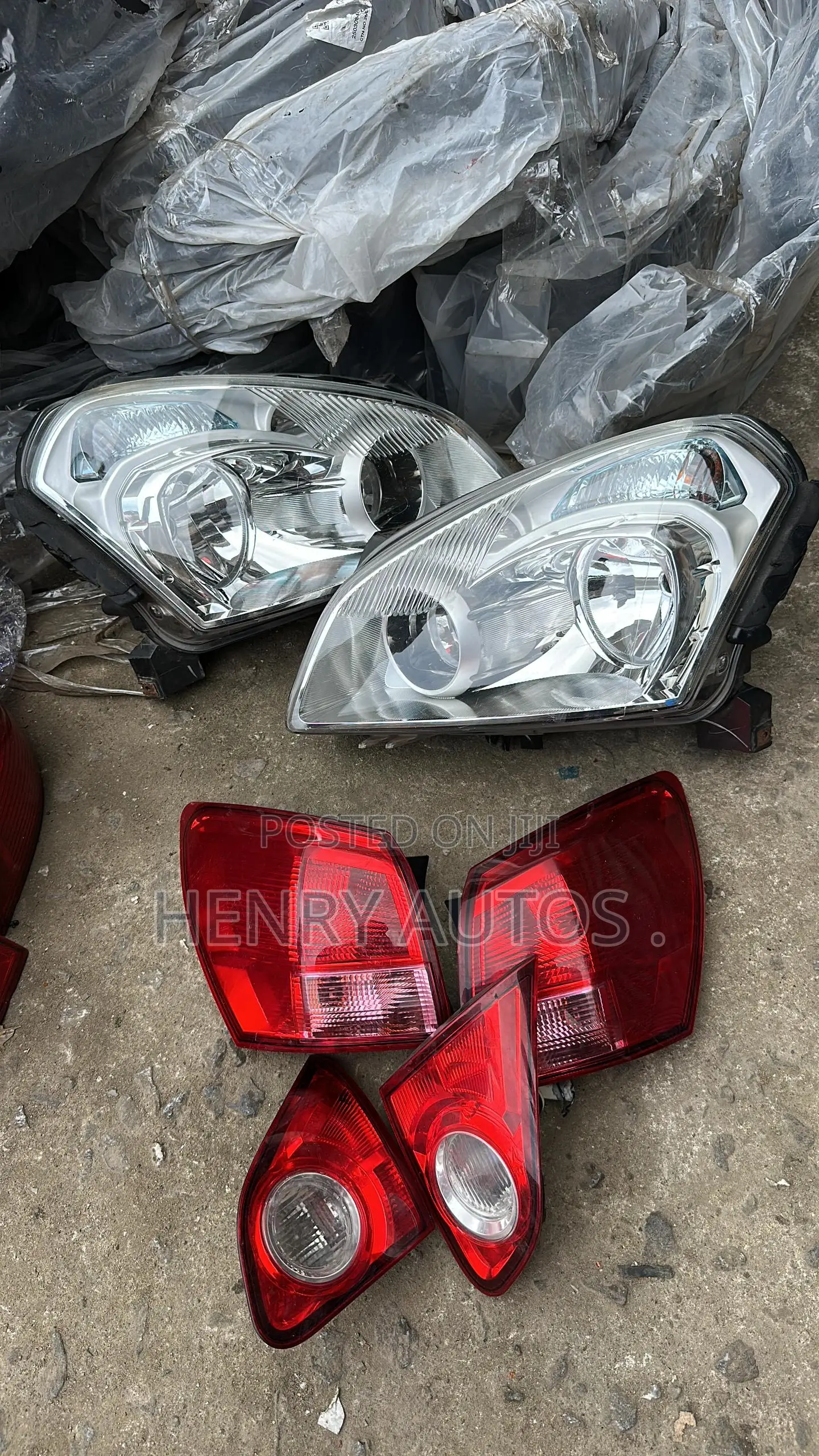 Complete Back Qashqai 2008