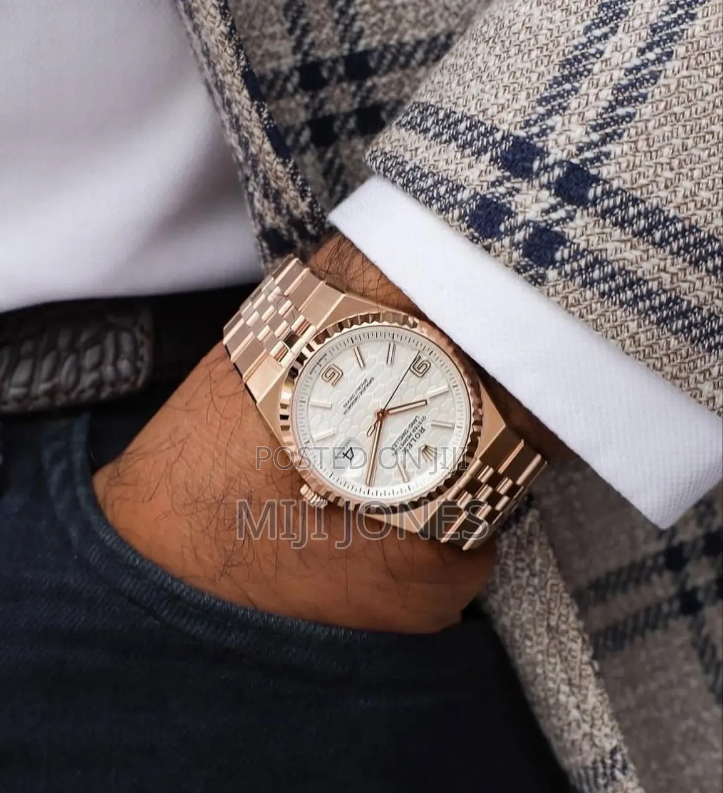 Automatic Rolex Inspired Land Dweller Watch for Him
