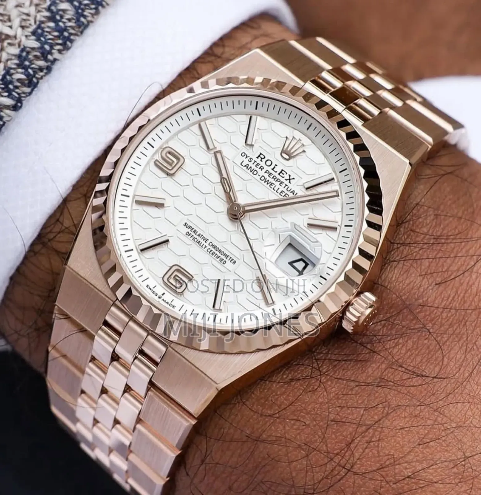 Automatic Rolex Inspired Land Dweller Watch for Him