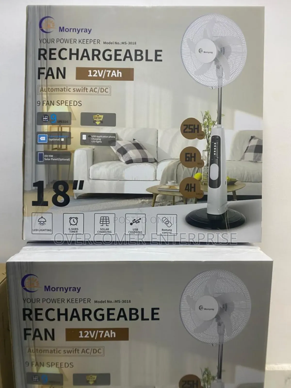 Solar Fan 18inches
