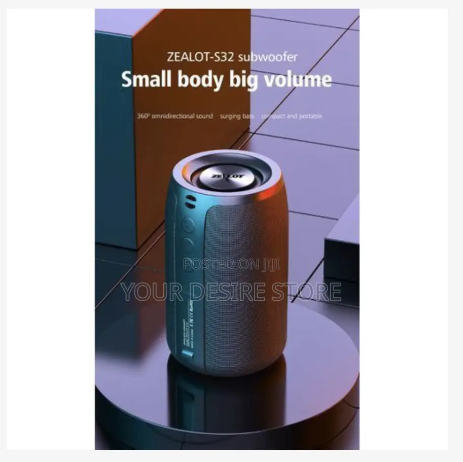 Zealot S32 Wireless Speaker Blackz