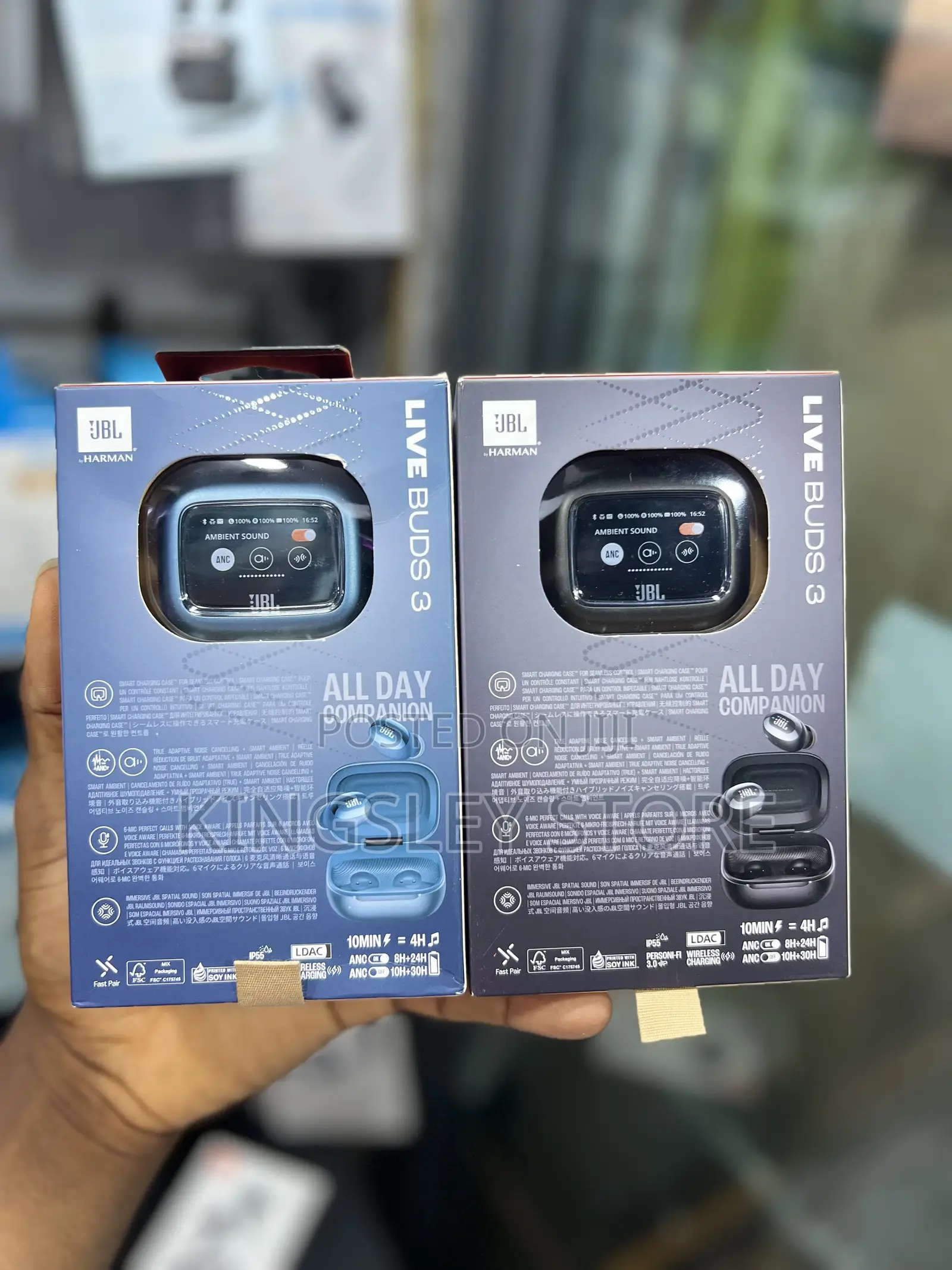 Jbl Live Buds 3 - True Wireless Noise-cancelling Bud-type Earbuds