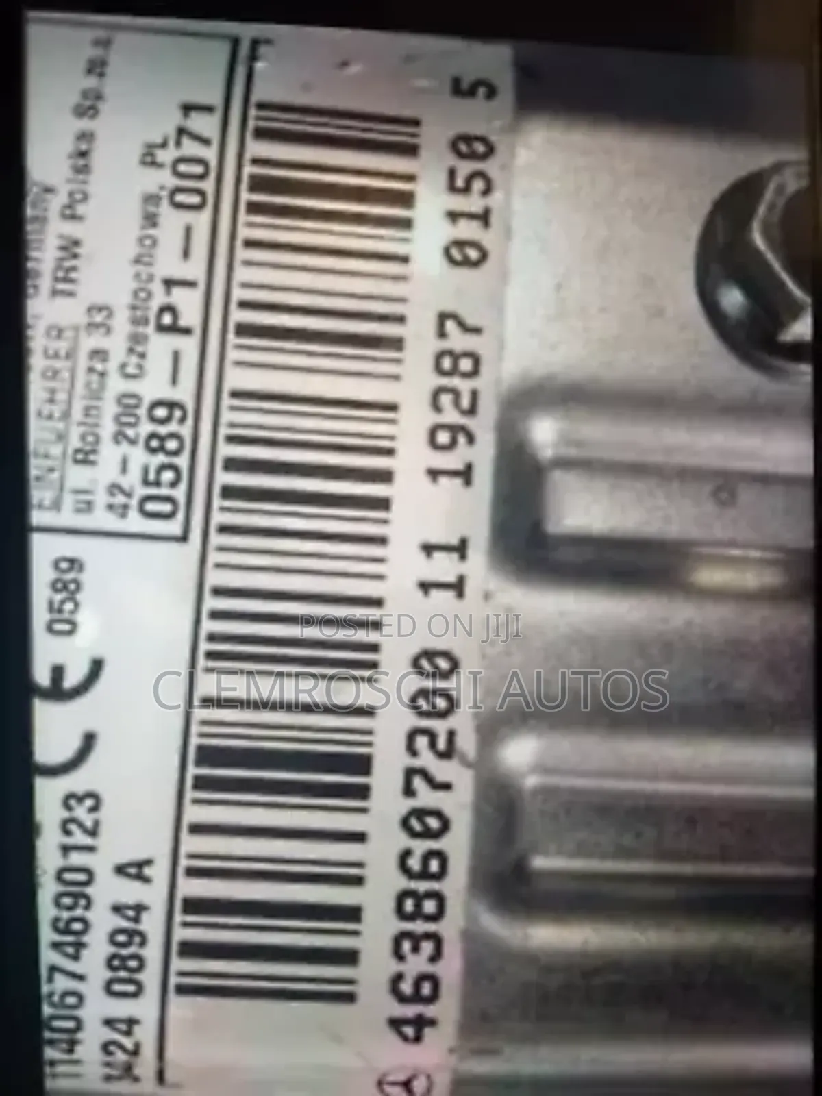 High Quality Certified Under Steering Airbag Mercedes Benz G-Wagon 020