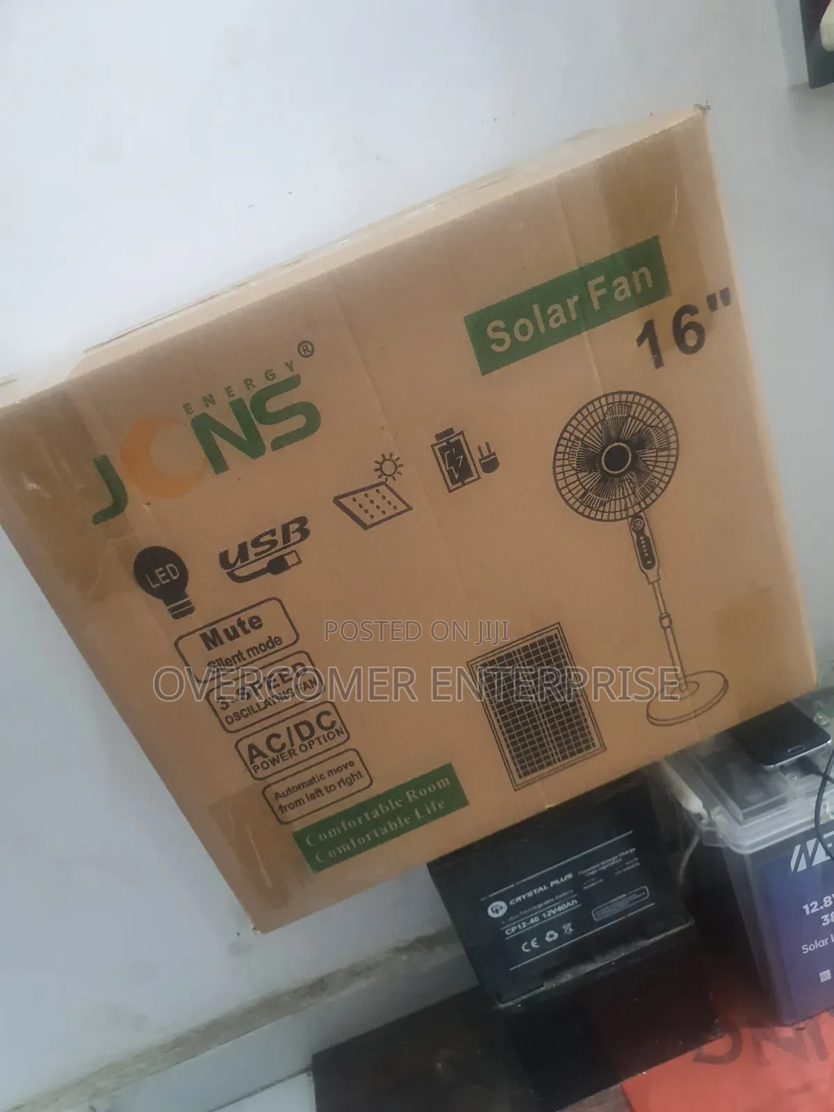New Solar Fan