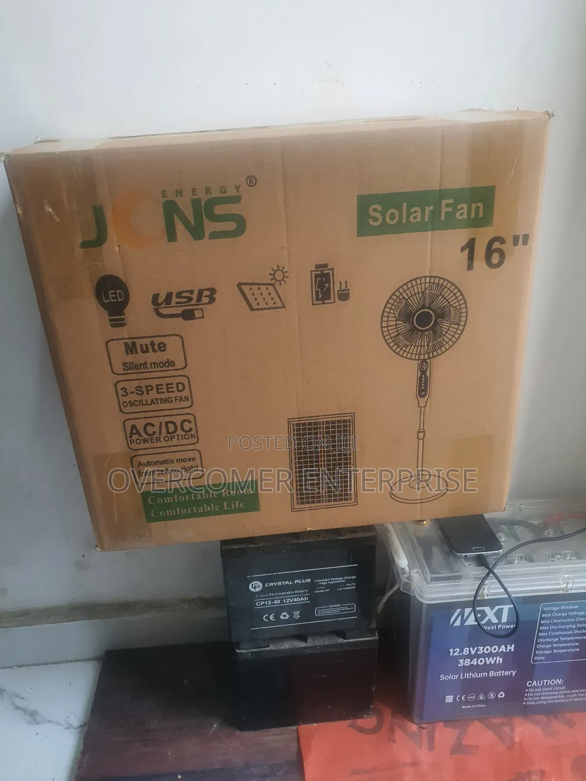 Solar Fan New