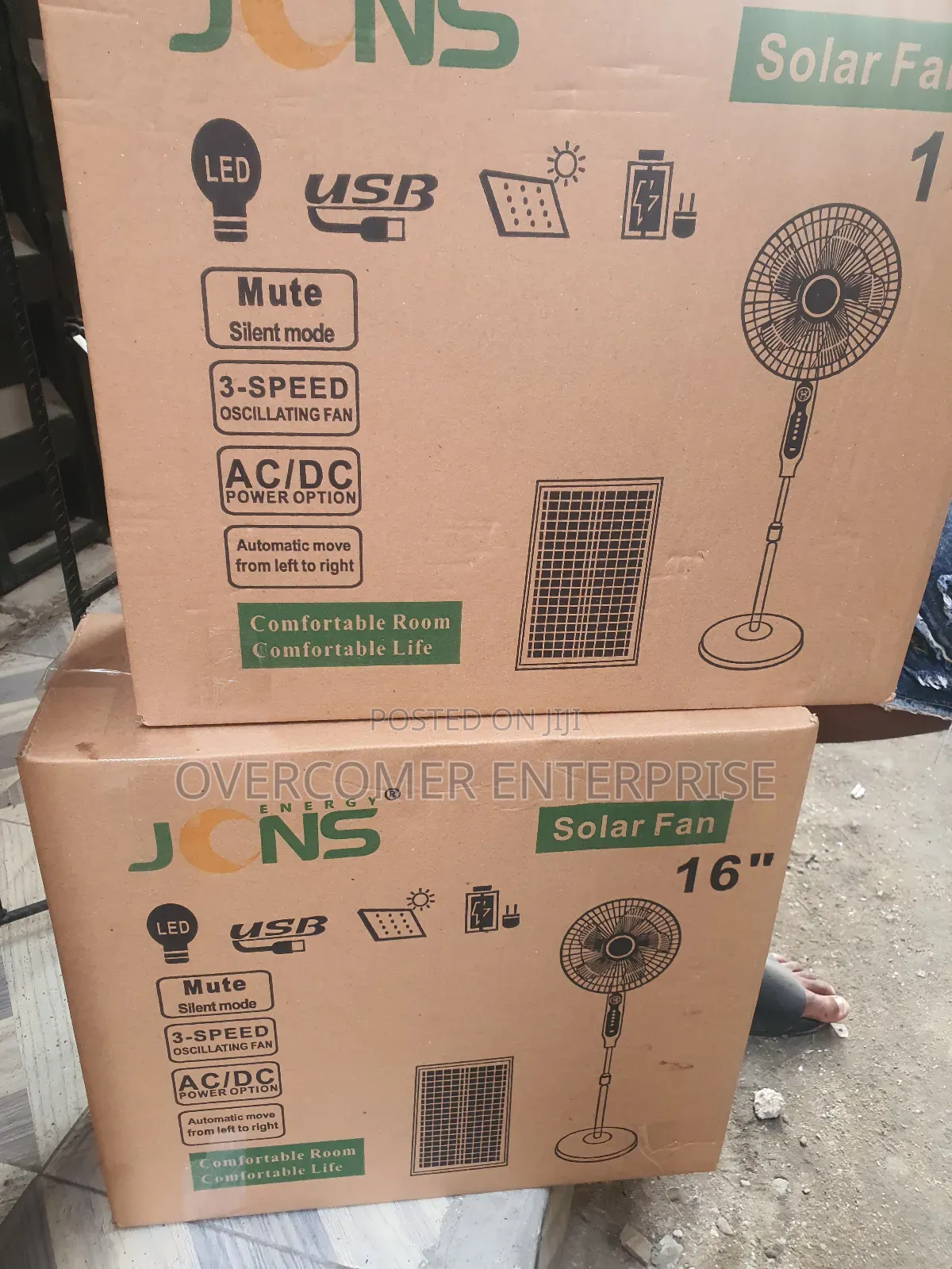 New Solar Fan