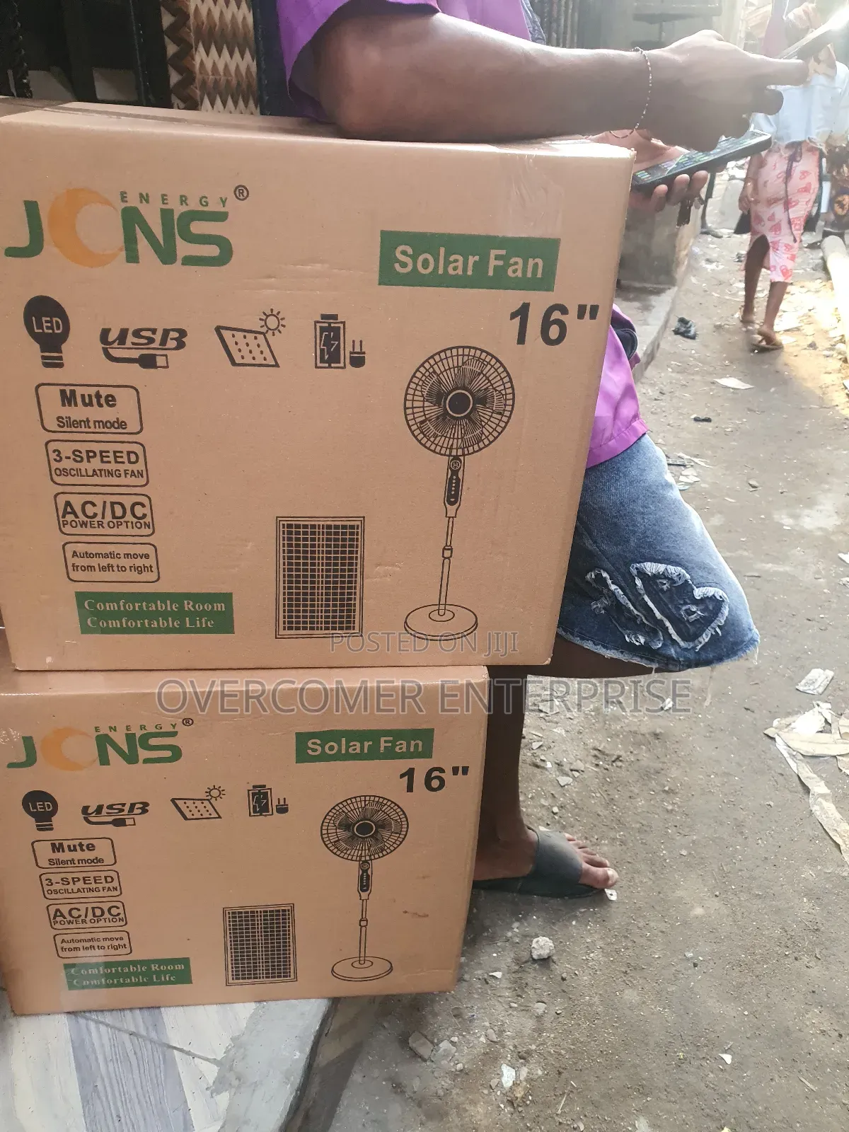 Brand New Solar Fan