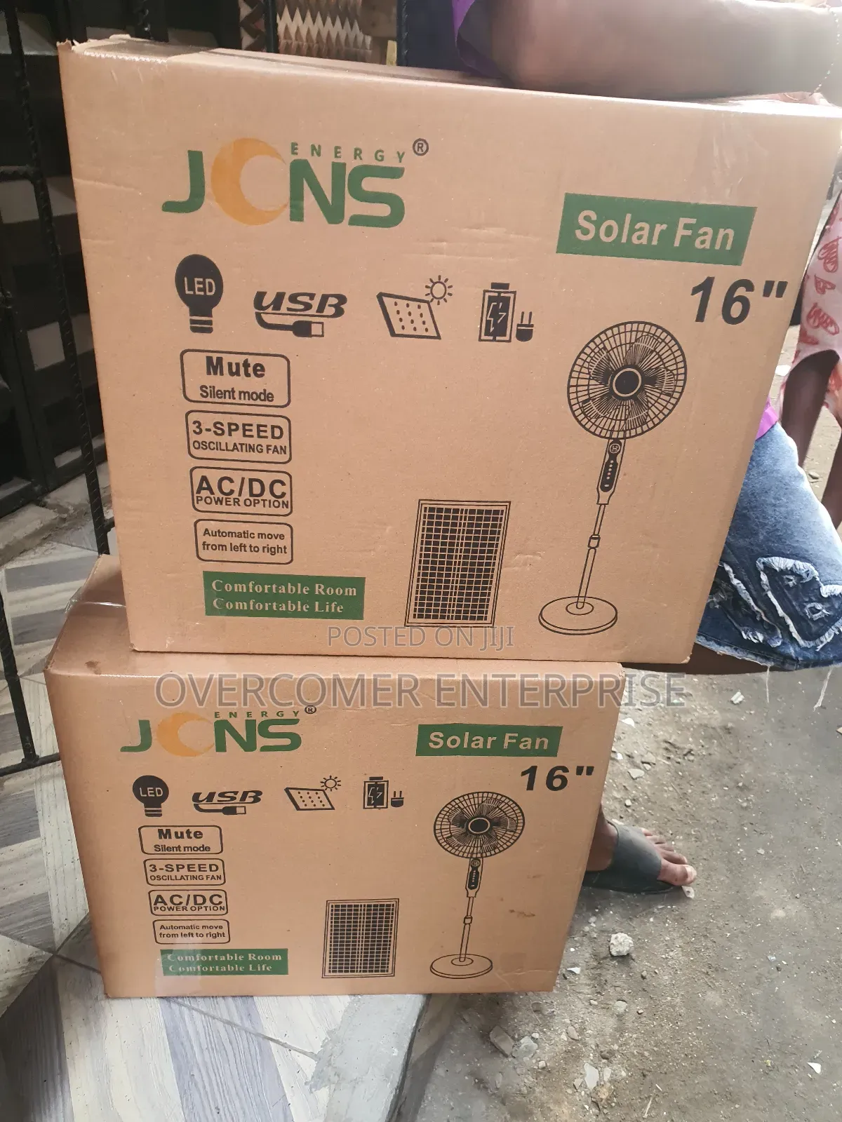 Brand New Solar Fan