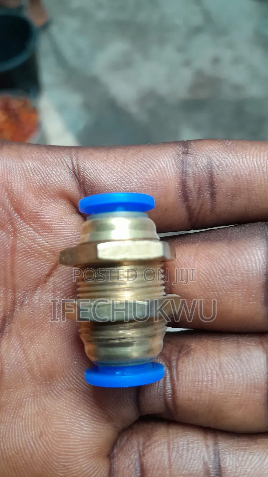 Panel Mount Pu Hose Fitting Bulk Head