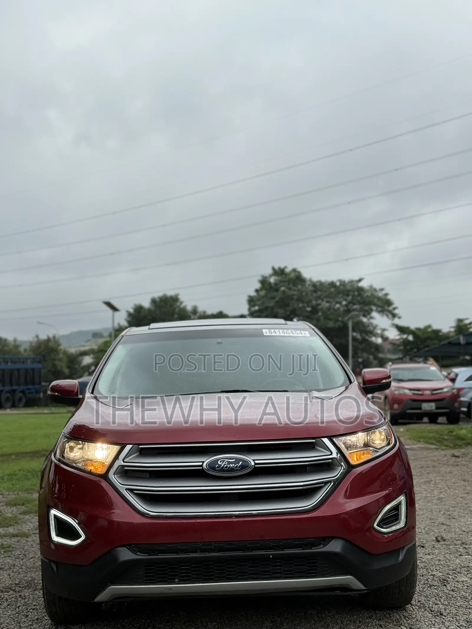 Ford Edge SEL AWD 2018 Burgundy