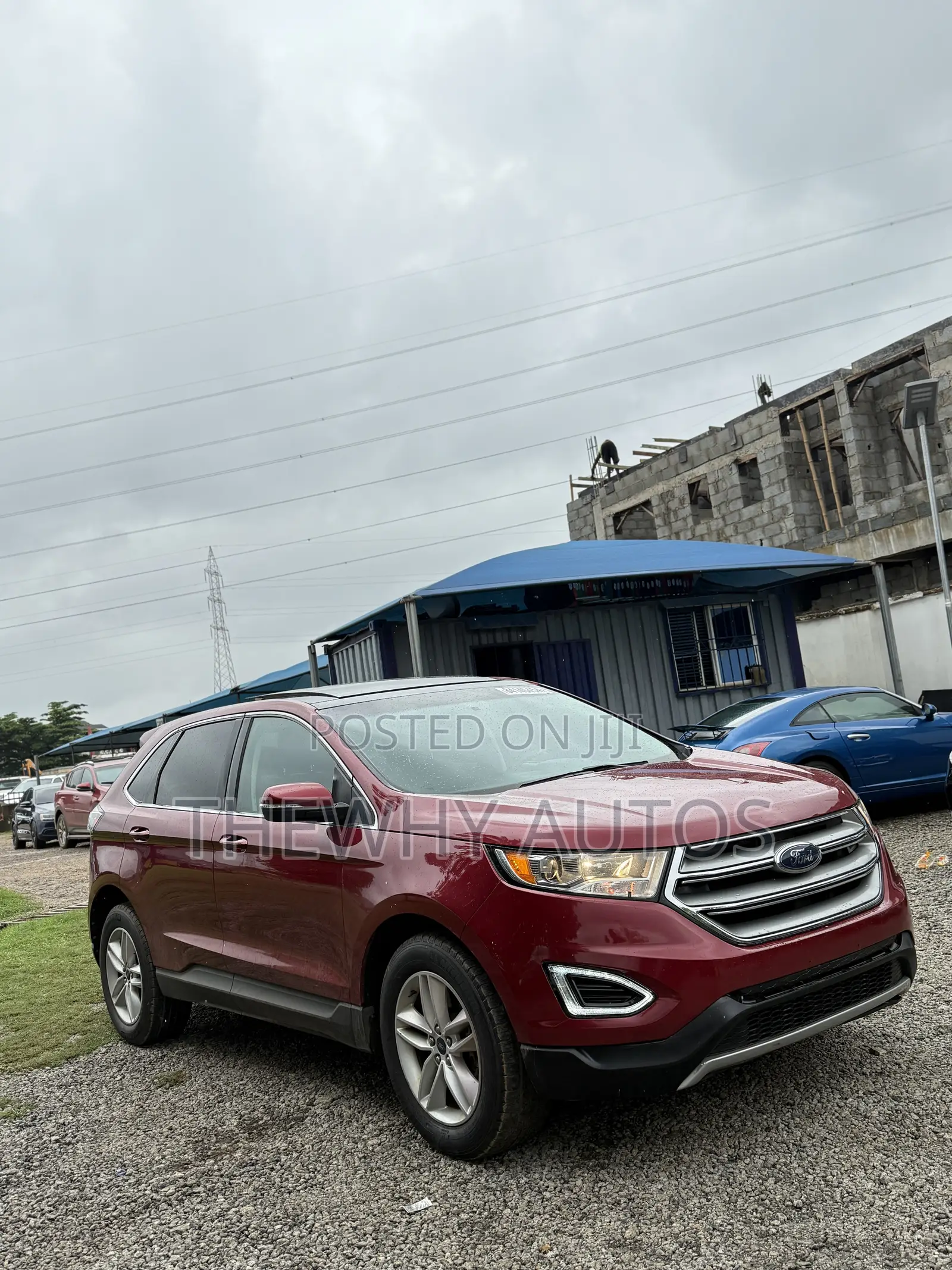Ford Edge SEL AWD 2018 Burgundy