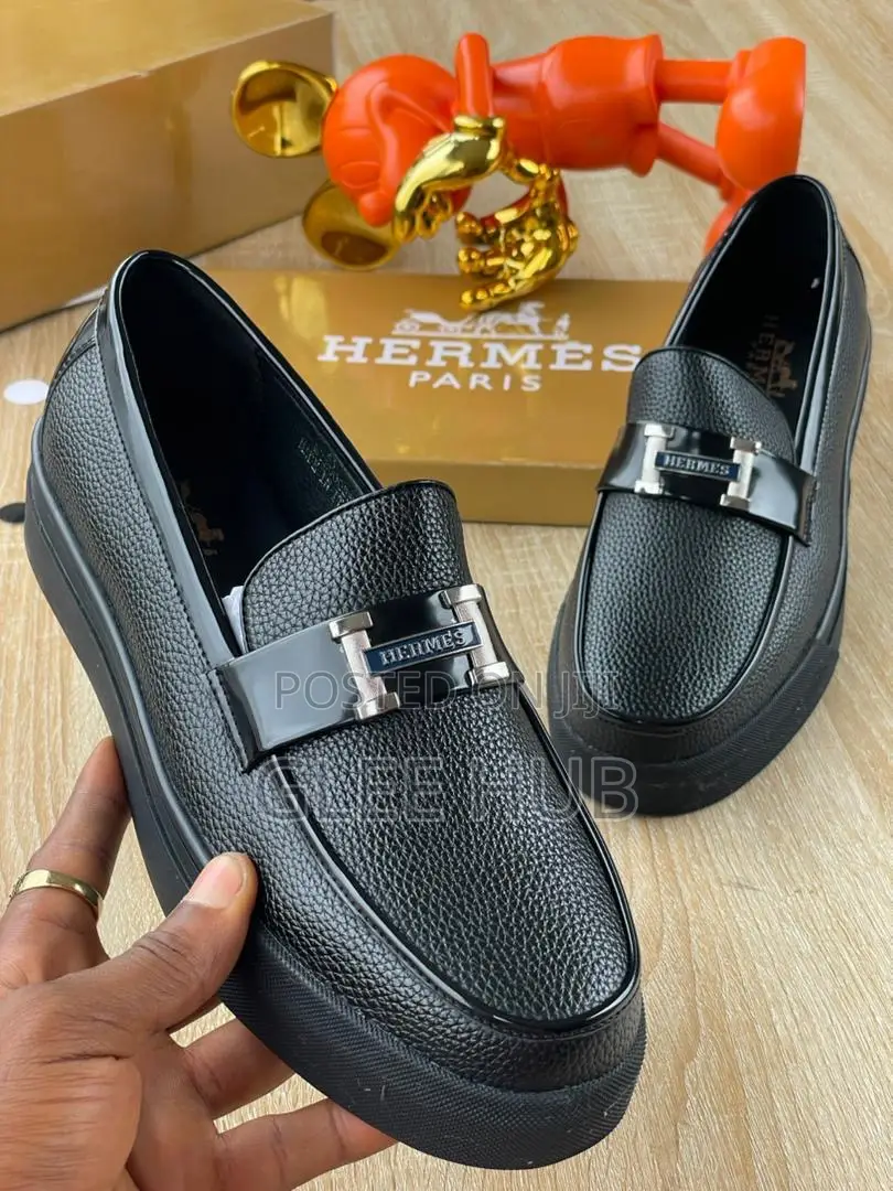 Matte Hermes Loafers