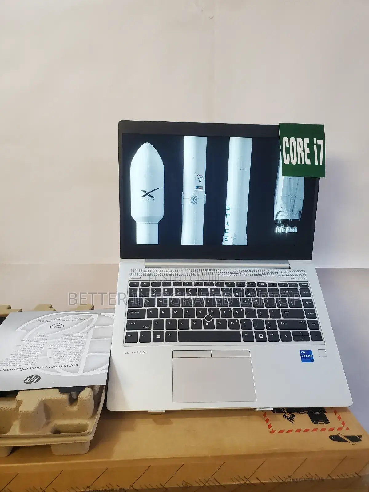 New Laptop HP EliteBook 755 G4 12GB Intel Core I7 SSD 256GB