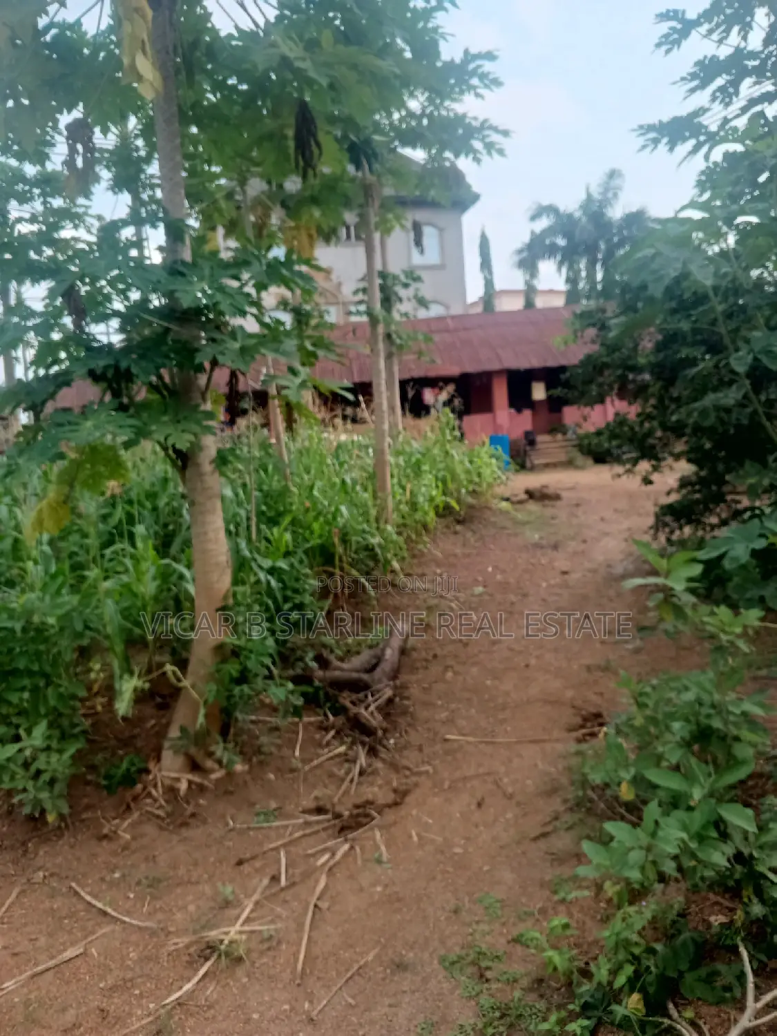 Above 10 Plots of Land With Houses Inside for Sale at Onwe Road.