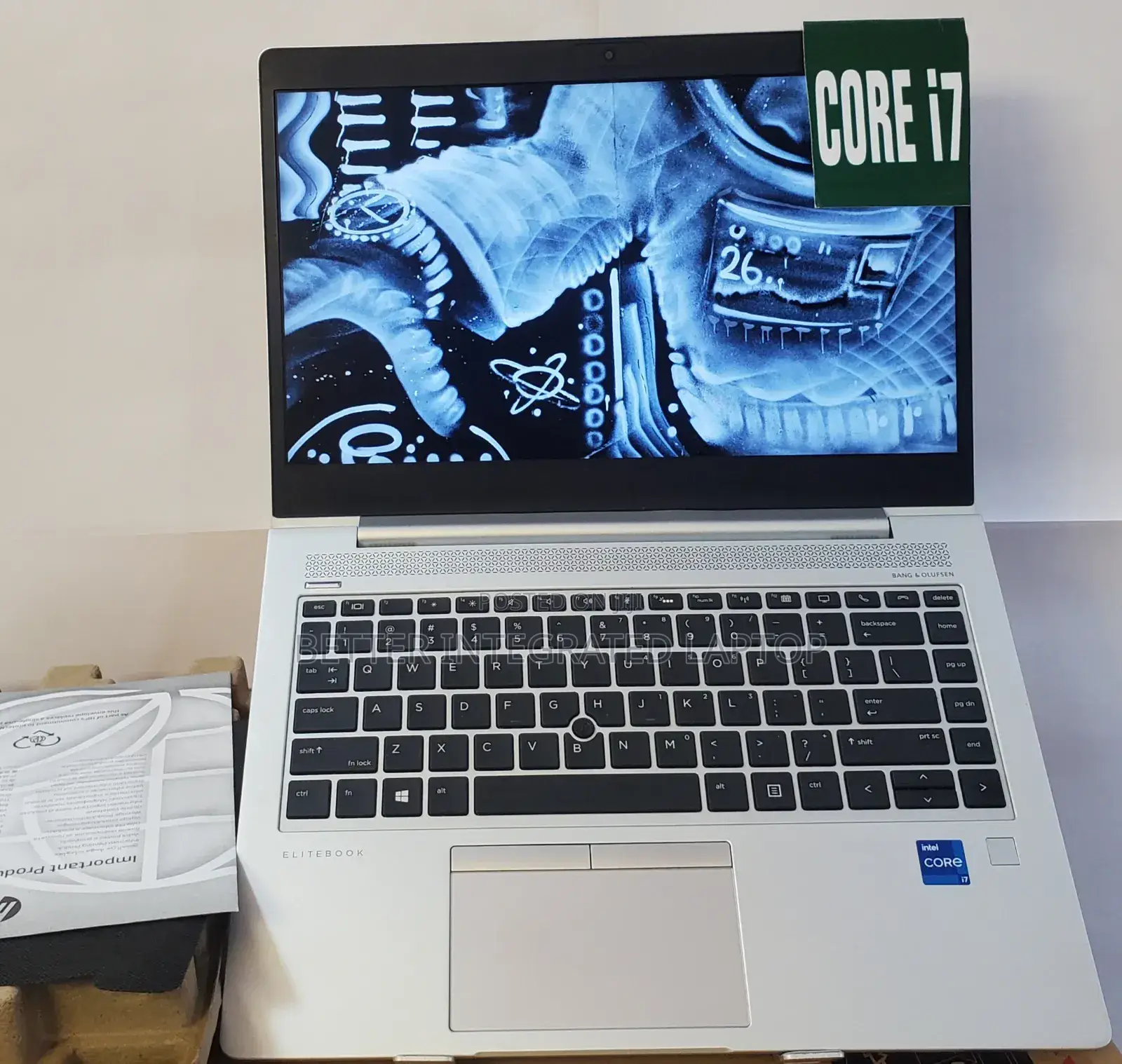New Laptop HP EliteBook 820 8GB Intel Core i7 SSD 256GB