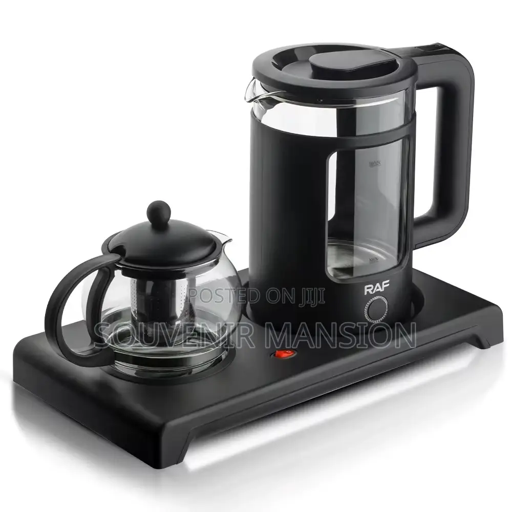 Raf Glass Teapot and Glass Kettle