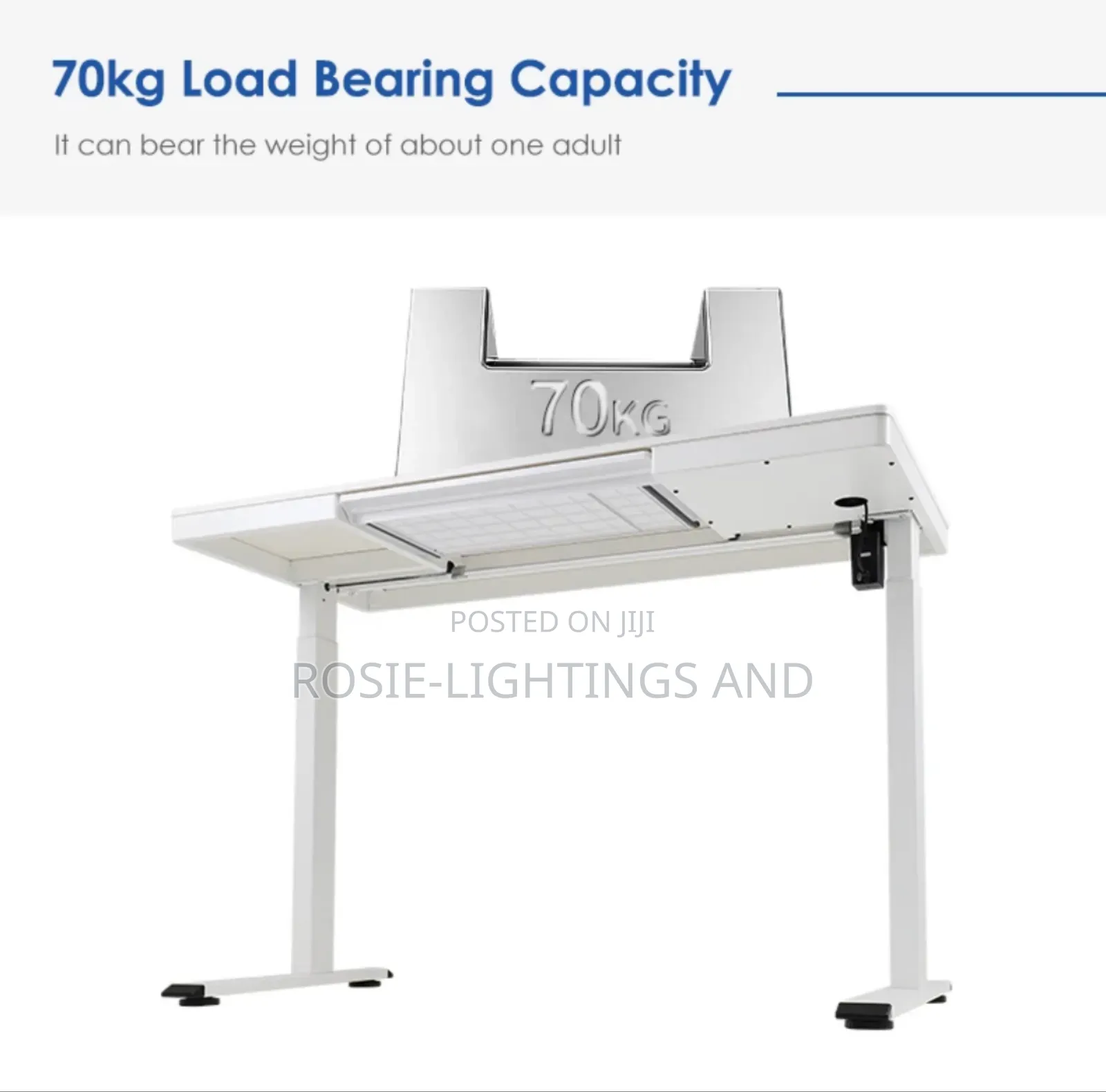Adjustable Electric Sit Stand Desk (With Drawer Wireless Charging)