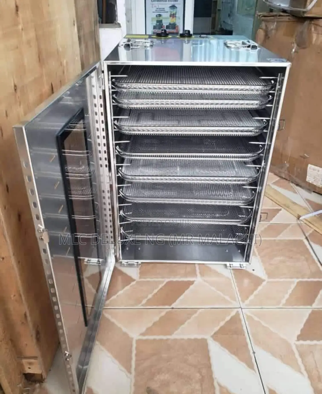 16 Trays Hot Air Circulating Dehydrators/Food Dryers Machine