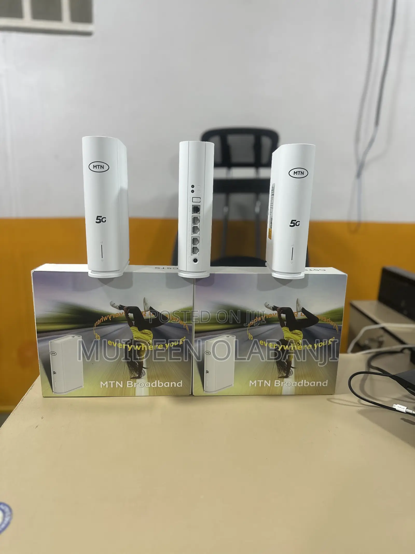 Zte MTN 5g Router (Brand New) Plus Free 120gb Data Sim and Power Bank