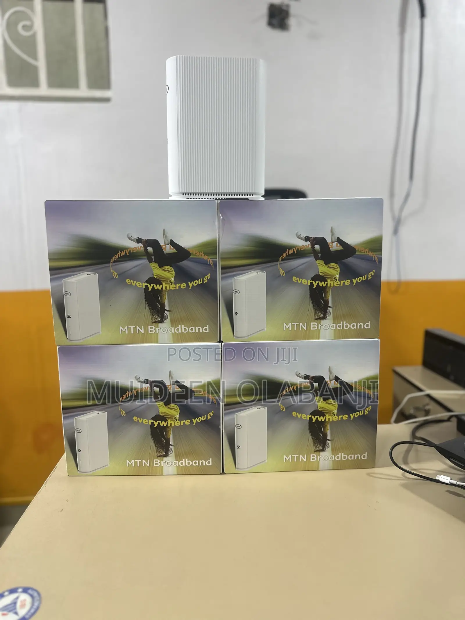 Zte MTN 5g Router (Brand New) Plus Free 120gb Data Sim and Power Bank